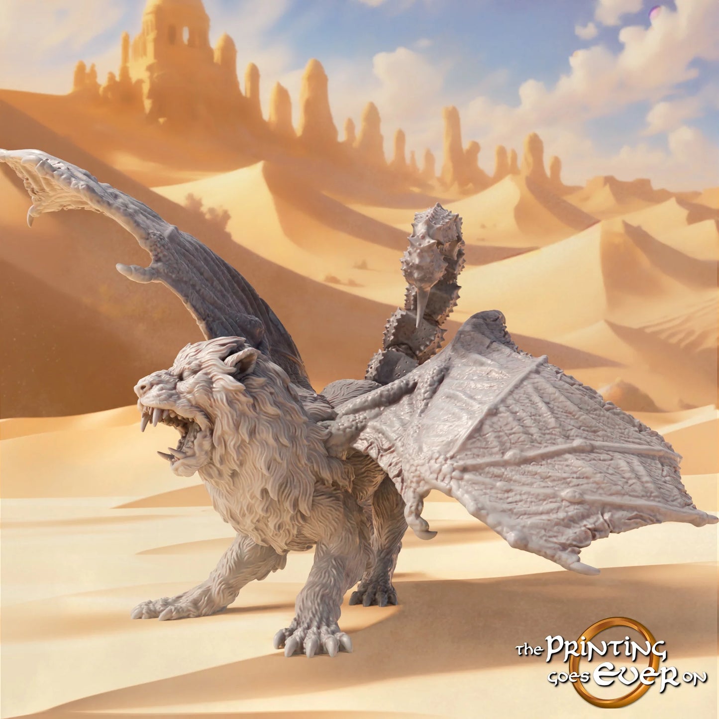 Manticore | Sands of the East | MESBG | The Printing Goes Ever On