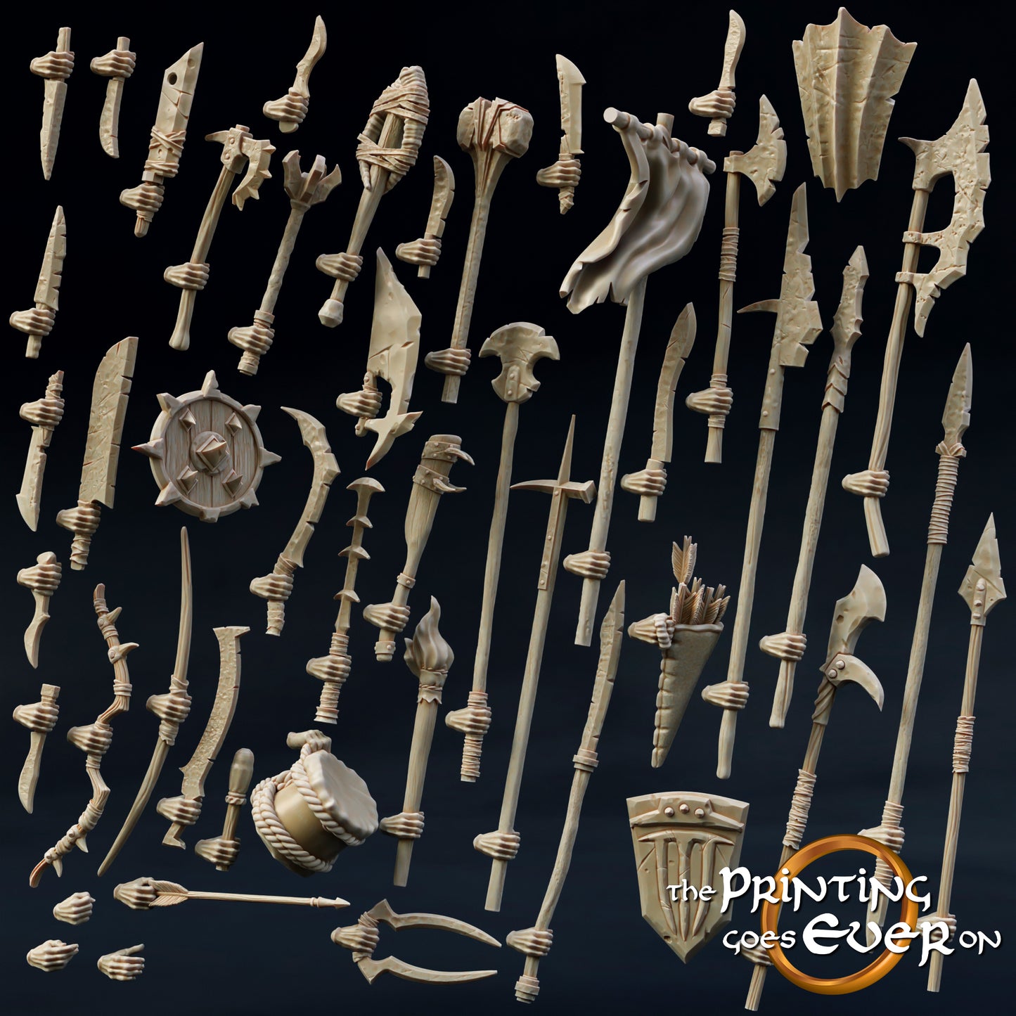 Bits - Orc Weapons | Orc Spawning Pits | The Printing Goes Ever On