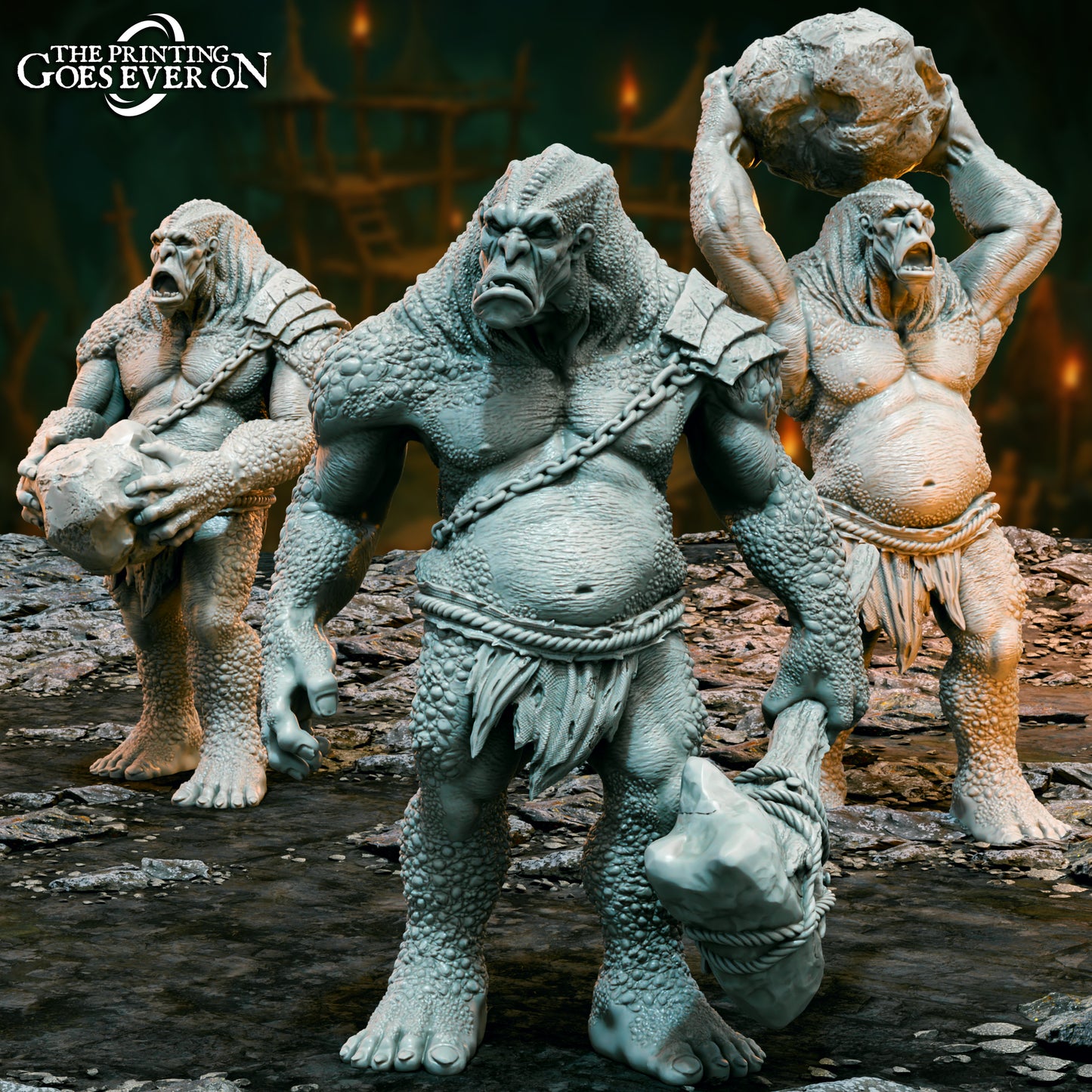 Mountain Giants | Goblin Dens | MESBG | The Printing Goes Ever On
