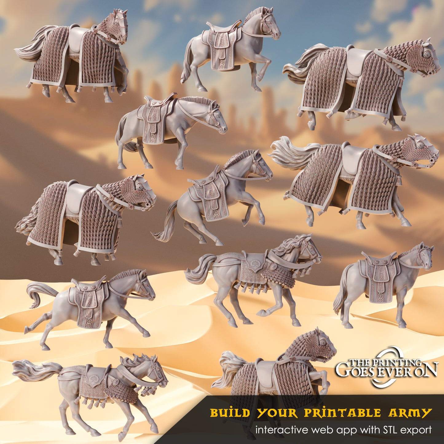 Mounts - Araby Mounts | Tales of the Desert Clans | The Printing Goes Ever On