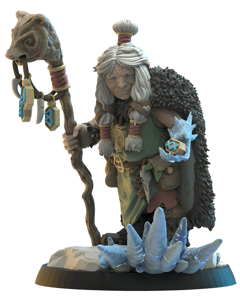 Nanna, The Runemaster | Niavellir Dwarves | Lost Kingdom Miniatures