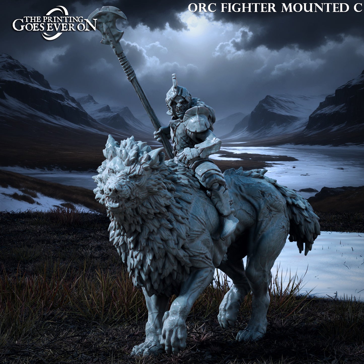 Ironmoor Orc Warg Riders | Tales of the Northern Kingdom (Forces of Evil) | MESBG | The Printing Goes Ever On