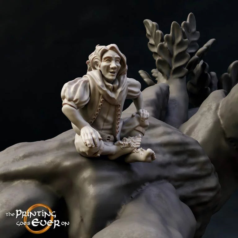 Sitting Halflings |The Forest Strikes Back | MESBG | The Printing Goes Ever On