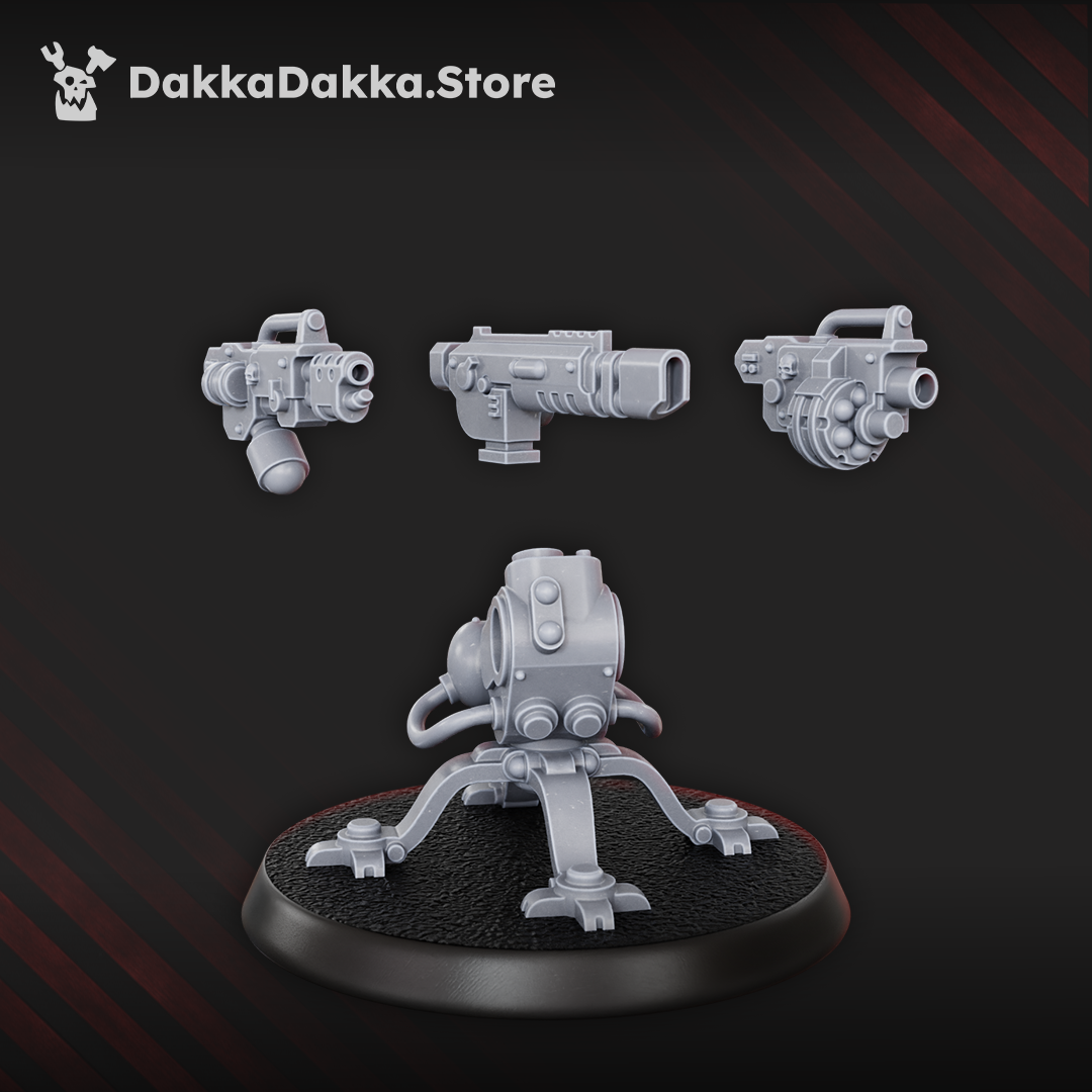 Ravenswatch Cultists squad group shot, beaked grimdark sci-fi miniatures, 32mm resin by Dakka Dakka Store