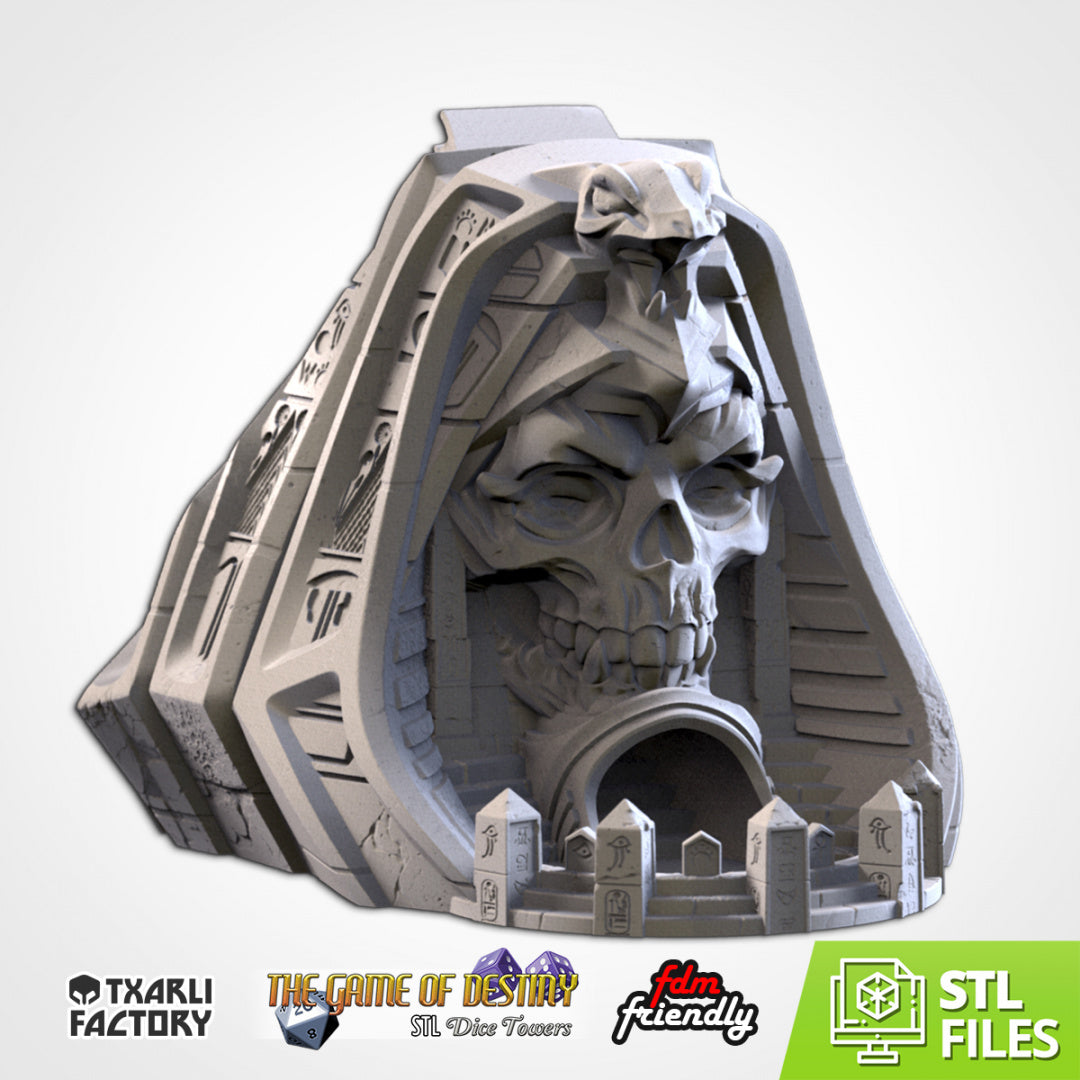 Pharoh Dice Tower | Armies of the Sand | Txarli Factory | Table Top Gaming