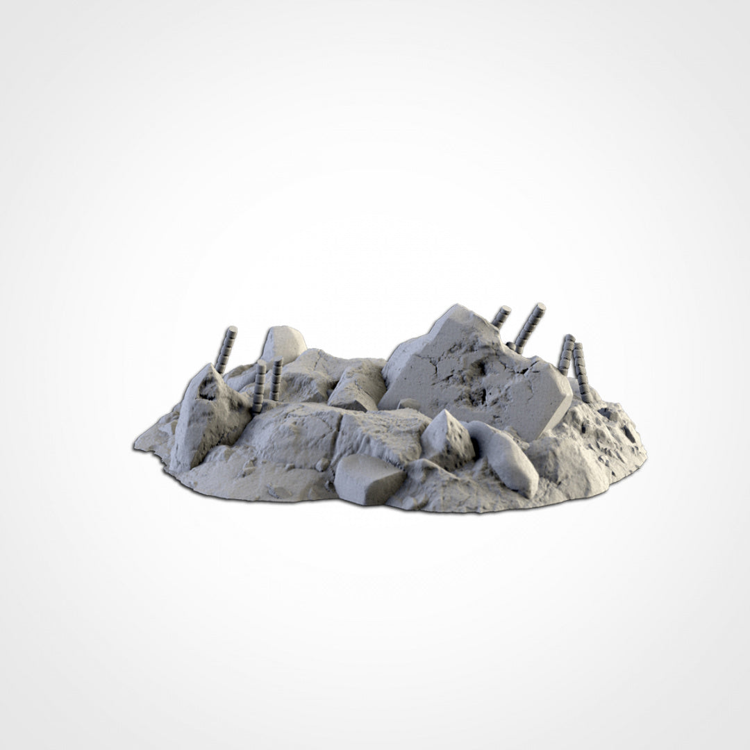 City Debris | Scatter Terrain | Txarli Factory | Table Top Gaming