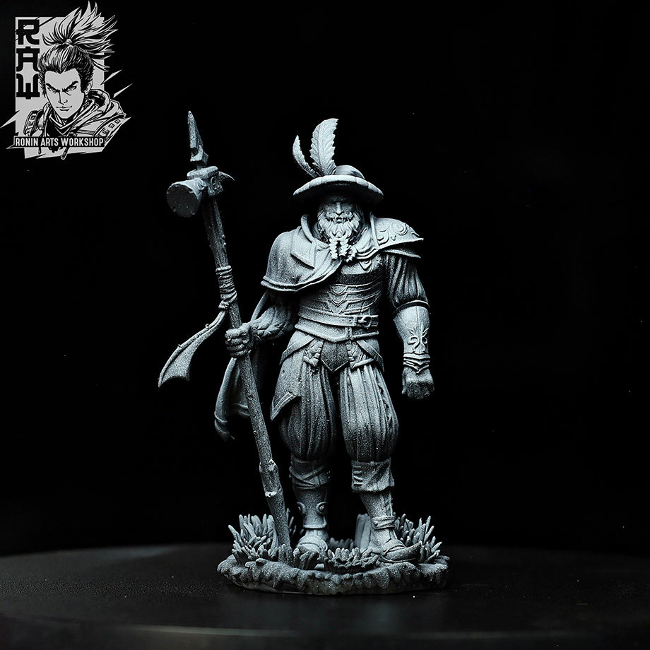 Lancer Patricio | Galisantio Lancers | 28mm-120mm Scale | Resin 3D Printed Miniature | Ronin Arts Workshop