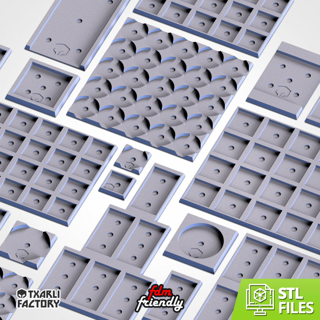 Round to Square Base Adapters | PLA+ | Txarli Factory
