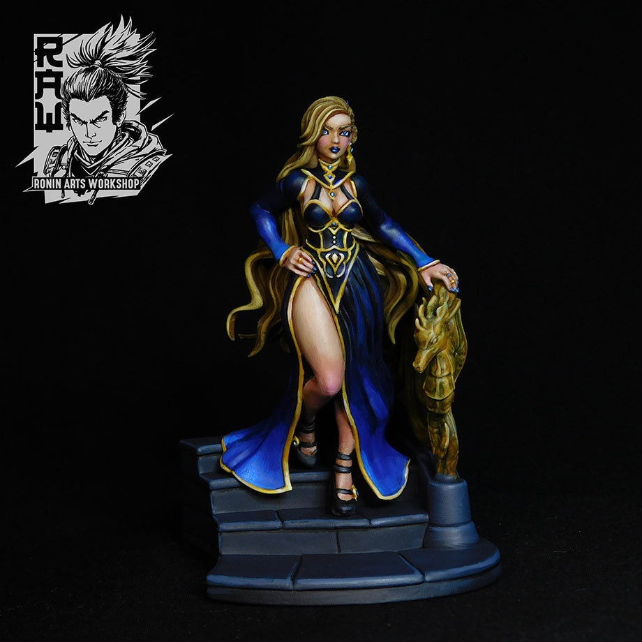 Delea - Shapeshifting Mermaid Infiltrator | 35mm/54mm | Resin 3D Printed Miniature | Ronin Arts Workshop