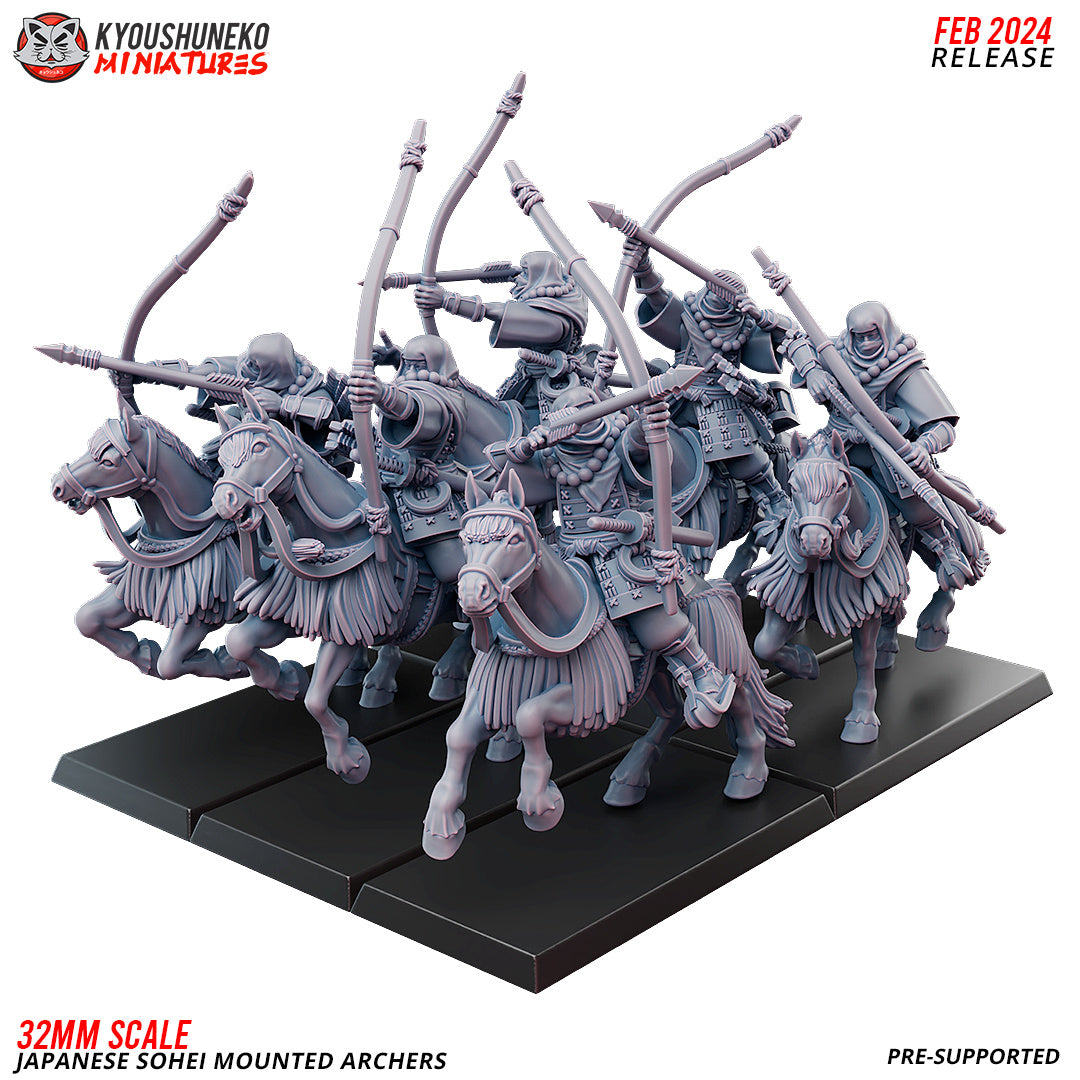 Japanese Mounted Sohei Monk Archers | Nippon | Kyoushuneko |