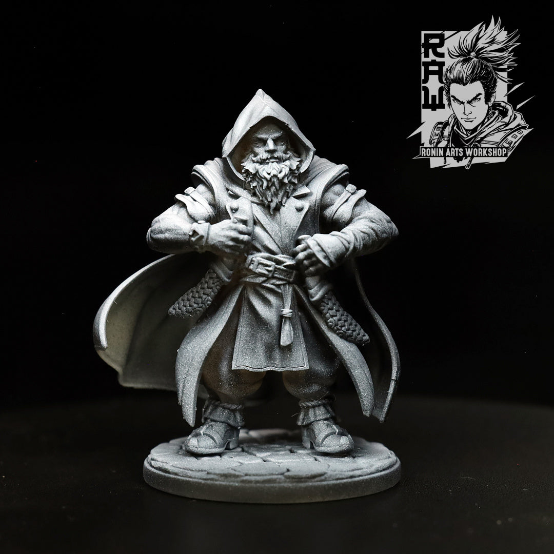 Grand Master Fejodir | The Shadewalkers | 28mm-120mm Scale | Resin 3D Printed Miniature | Ronin Arts Workshop