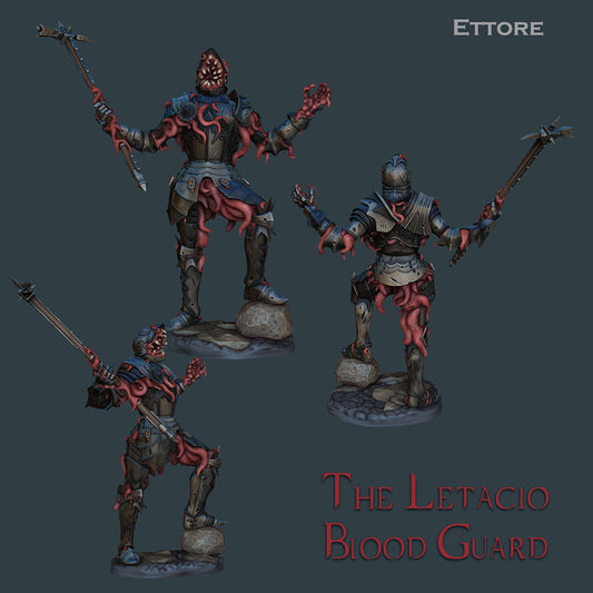 Demon Knight Ettore | Mutated Demon Knights | 28mm - 120mm Scale | Resin 3D Print | Miniature | Pathfinder| DND  | Ronin Arts Workshop