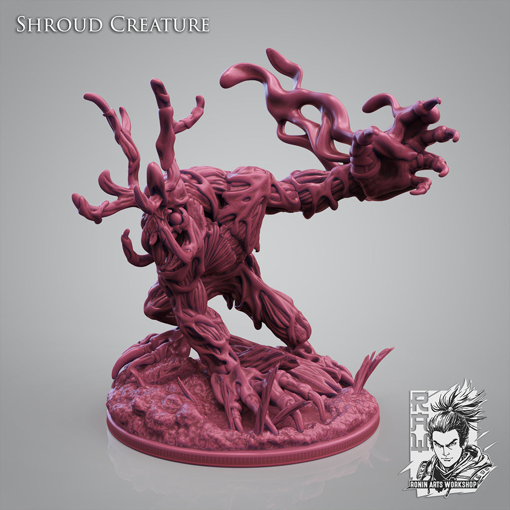 Shroud Creature - Shadow Monster | Mutated Demon Knights | 28mm - 120mm Scale | Resin 3D Print | Miniature | Pathfinder| DND  | Ronin Arts Workshop