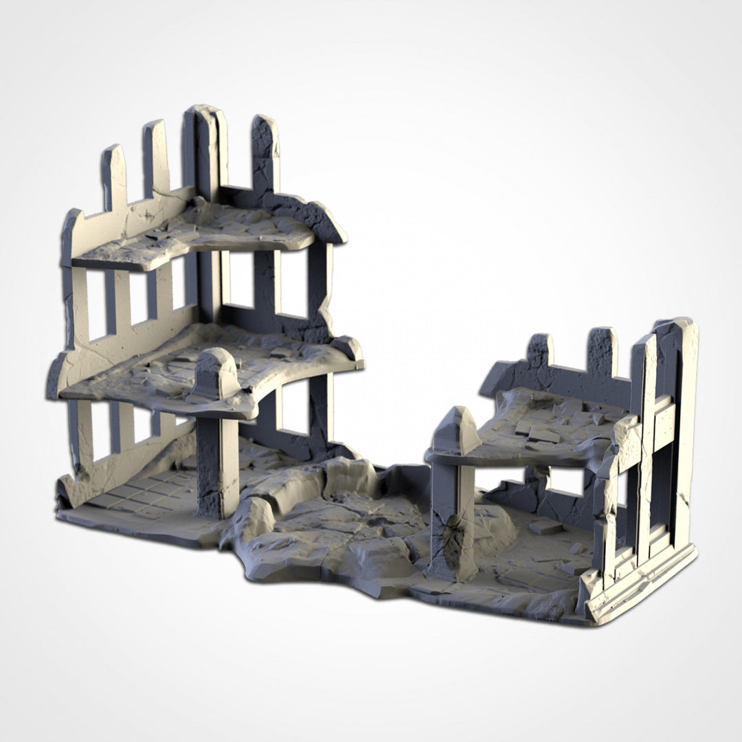 City Ruins | Scatter Terrain | Txarli Factory  | Table Top Gaming