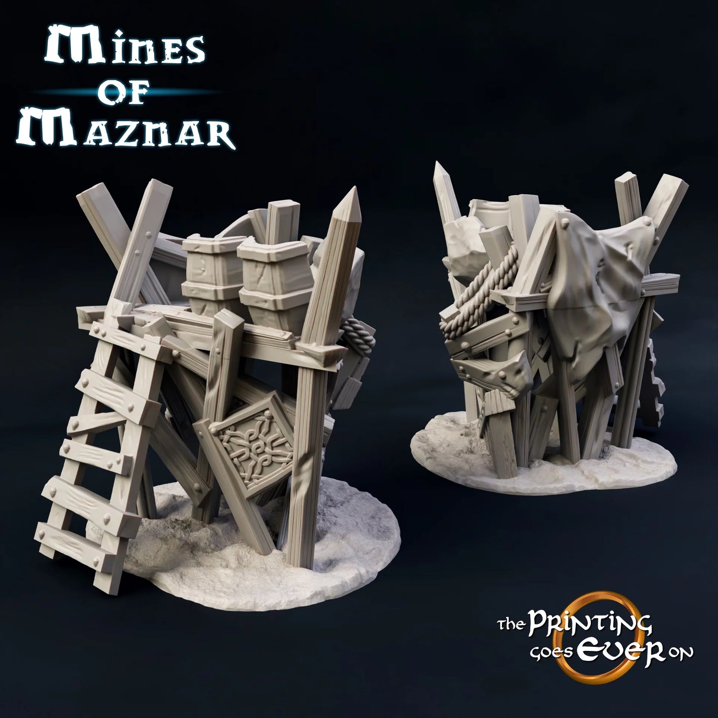 Goblin Watchtower | The Mines | MESBG | The Printing Goes Ever On