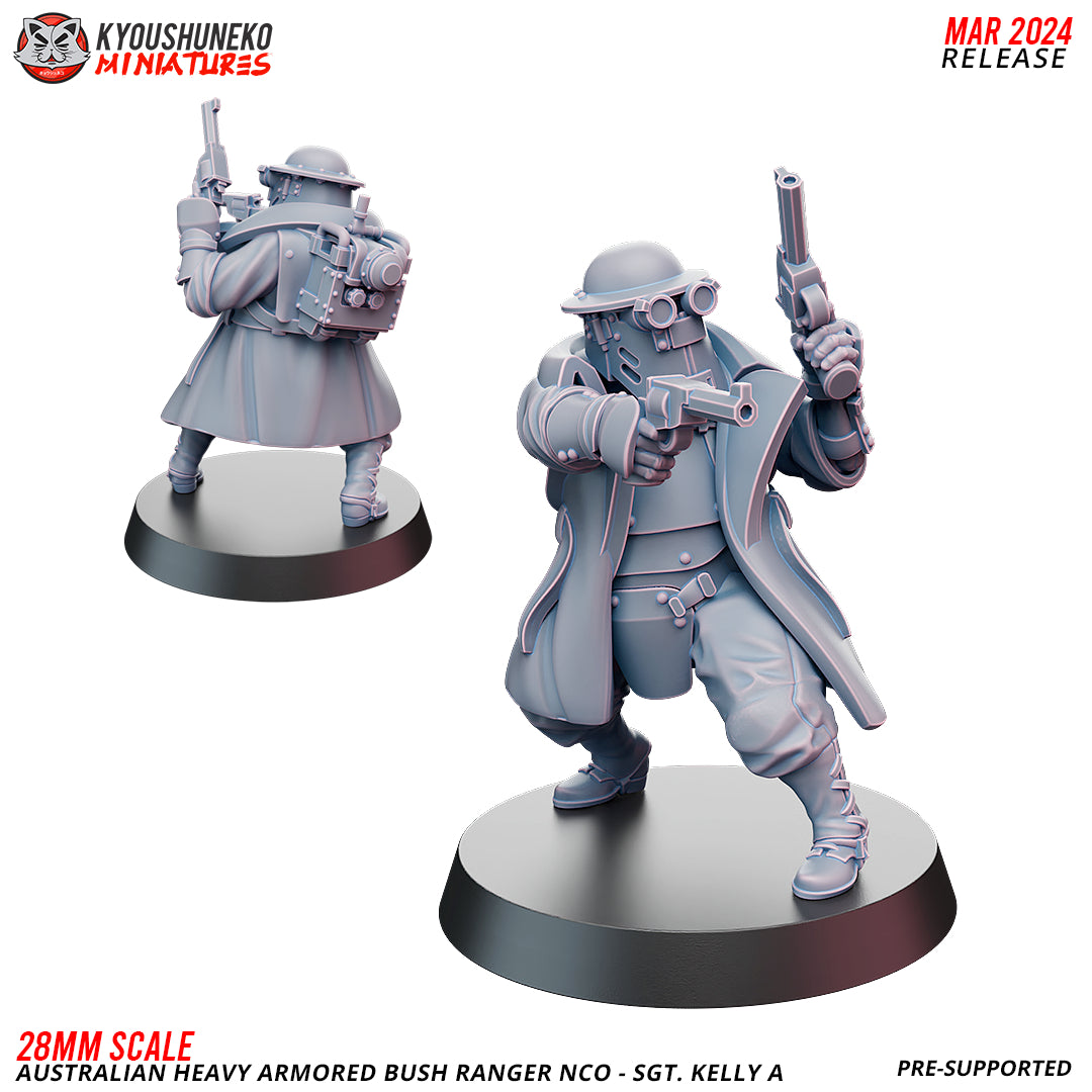 Australian Heavy Armored Bush Ranger NCO - Sgt. Kelly A | WW2 Pacific | Weird War II | Kyoushuneko