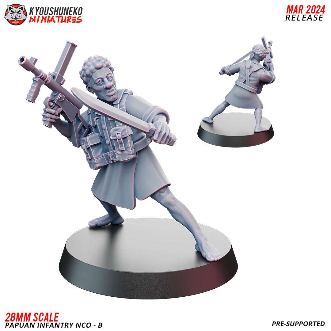 Papuan Infantry - NCO B | WW2 Pacific | Kyoushuneko