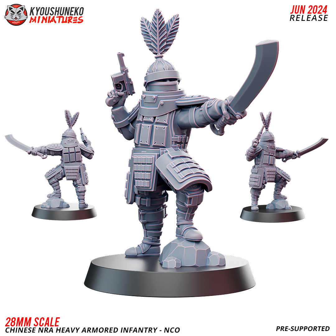 Chinese NRA Heavy Armored Infantry - NCO | Weird China Burma India Theater | Weird War II | Kyoushuneko