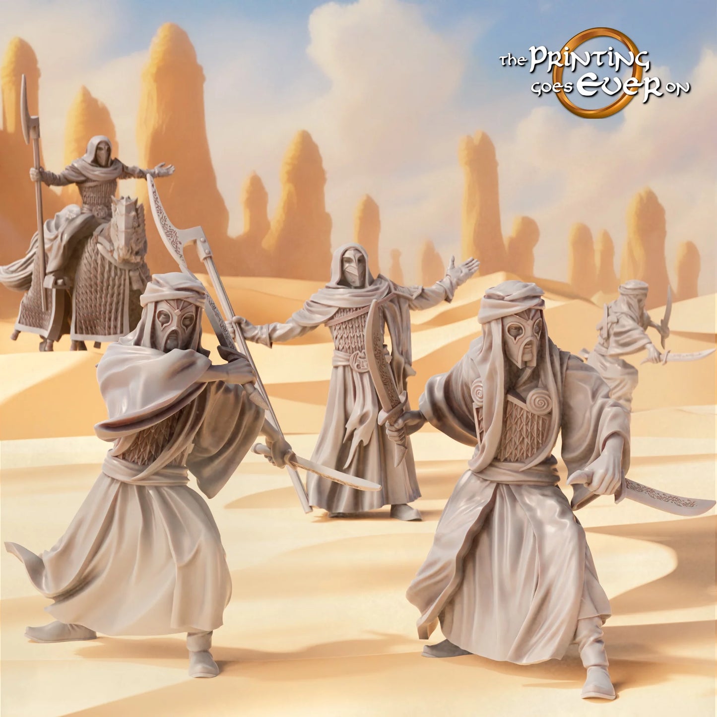 Serpent Cult Set | Sands of the East | MESBG | The Printing Goes Ever On