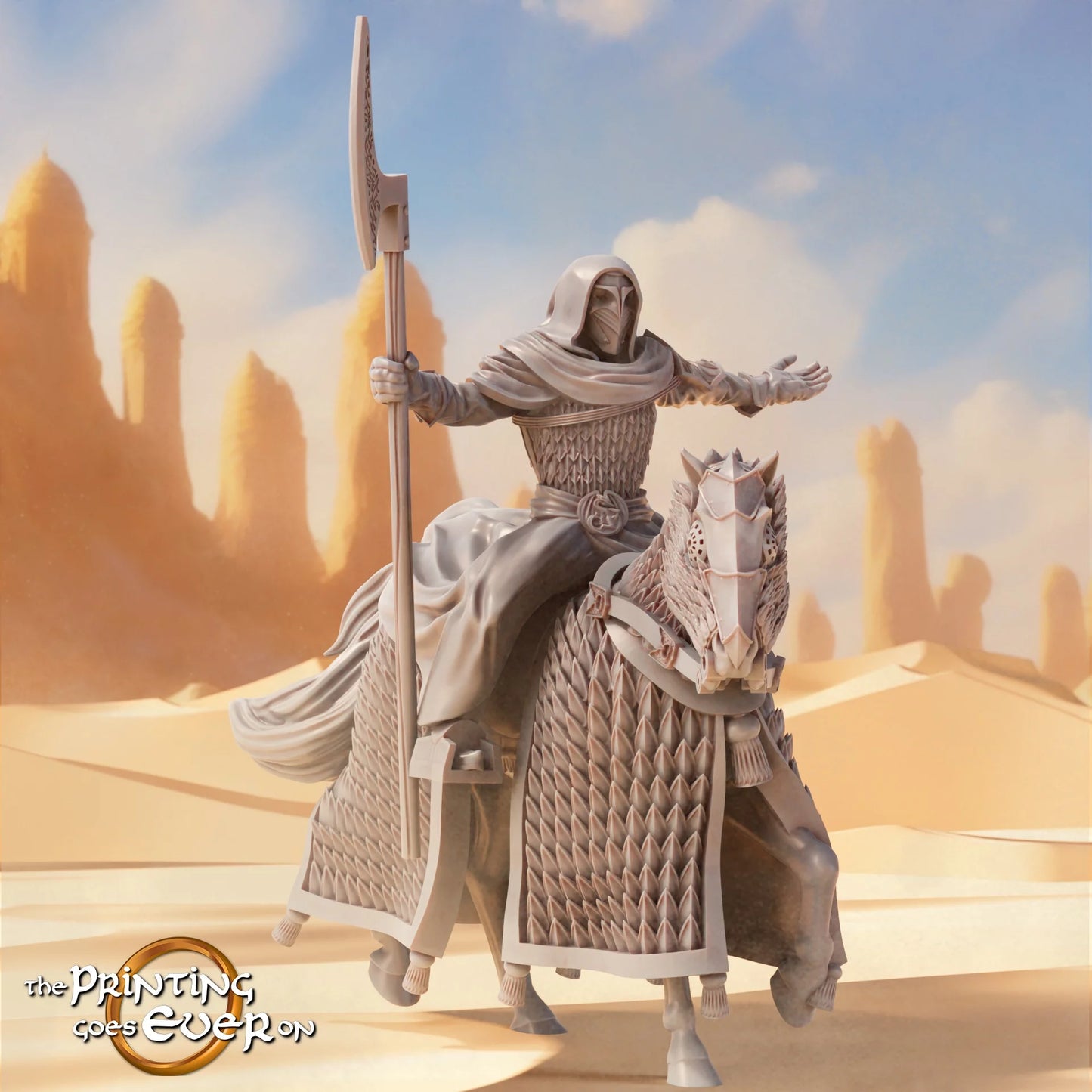 Serpent High Priest – On Foot and Mounted | Sands of the East | The Printing Goes Ever On