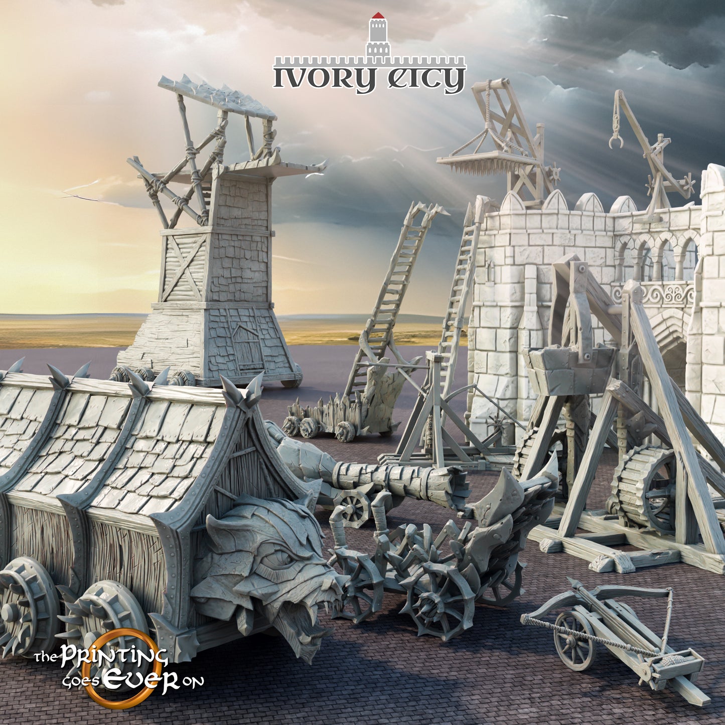 Siege Equipment | Ivory City | The Printing Goes Ever On