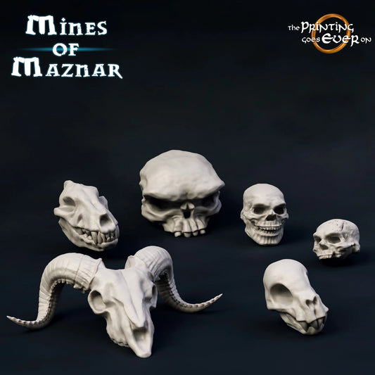 Skulls Bundle | Mines of Maznar |  MESBG | The Printing Goes Ever On