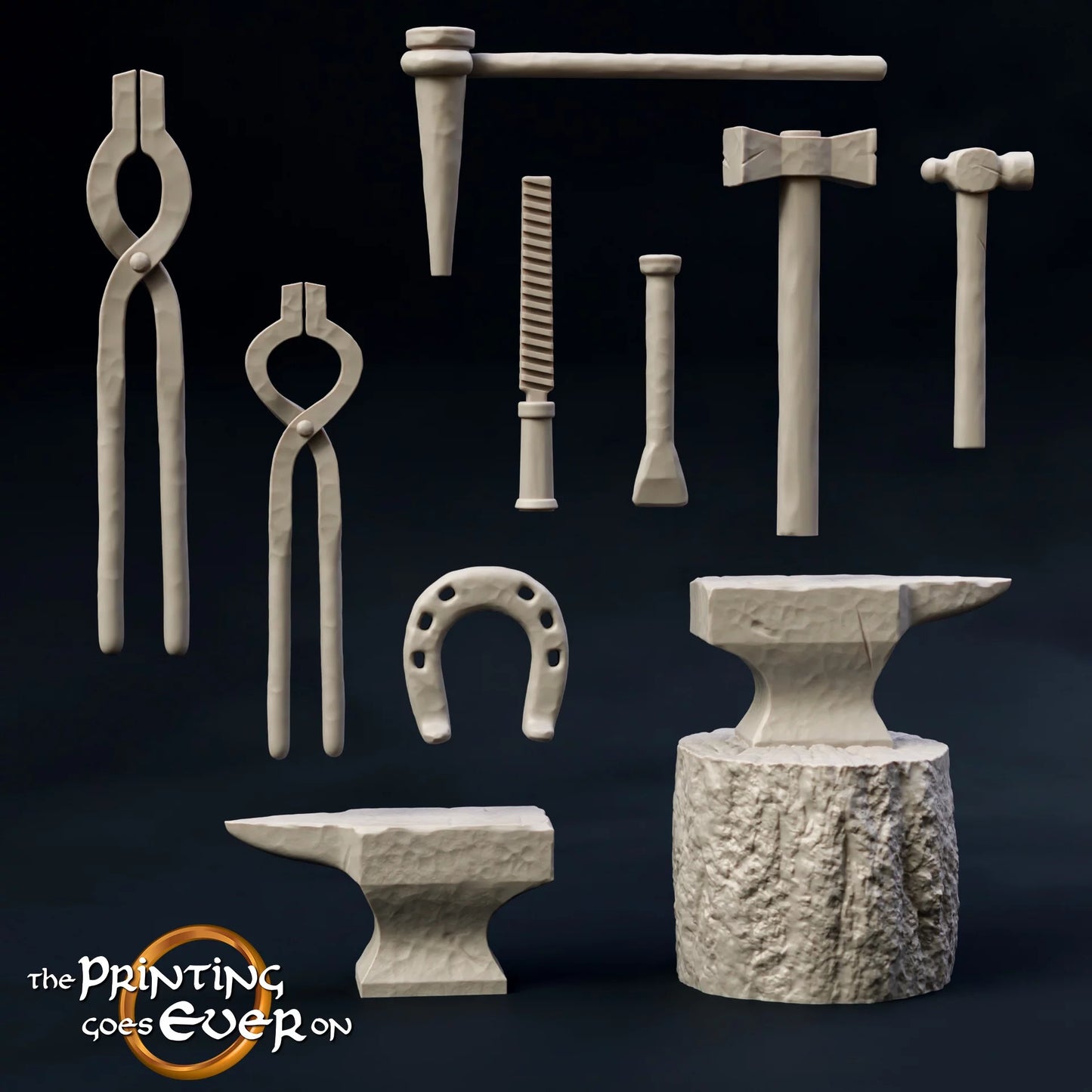 Smithy Scatter Props | Realm of the Horse Earls | MESBG | The Printing Goes Ever On