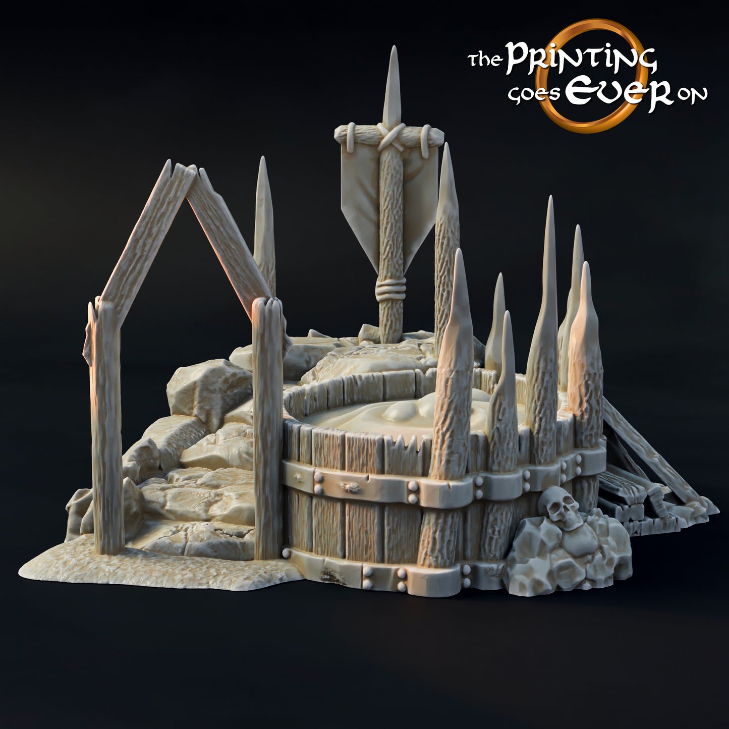 Orc Spawning Pit | Scatter Terrain | Orc Spawning Pits | The Printing Goes Ever On