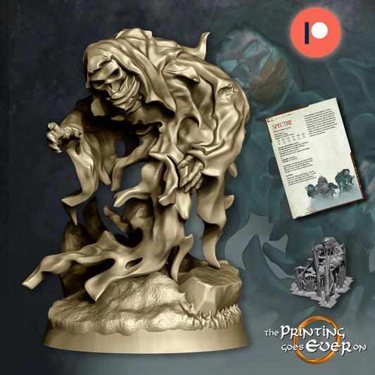 Spectres | The Barrow Valley | MESBG | The Printing Goes Ever On