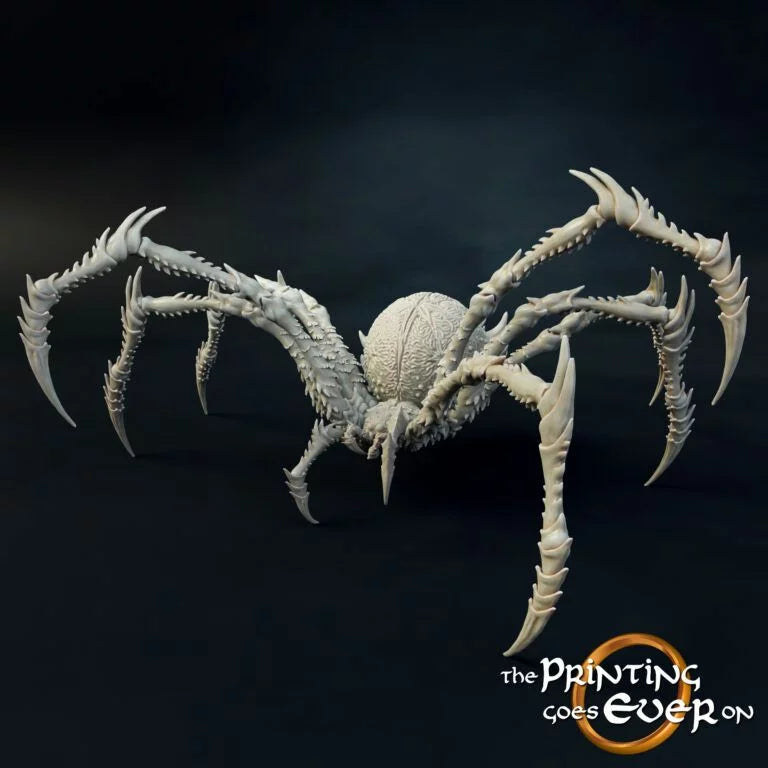 Giant Spiders | Lair of the Brood Mother | MESBG | The Printing Goes Ever On