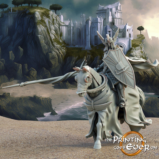 Axeman – On Foot and Mounted | Allies and Fiefs | MESBG | The Printing Goes Ever On