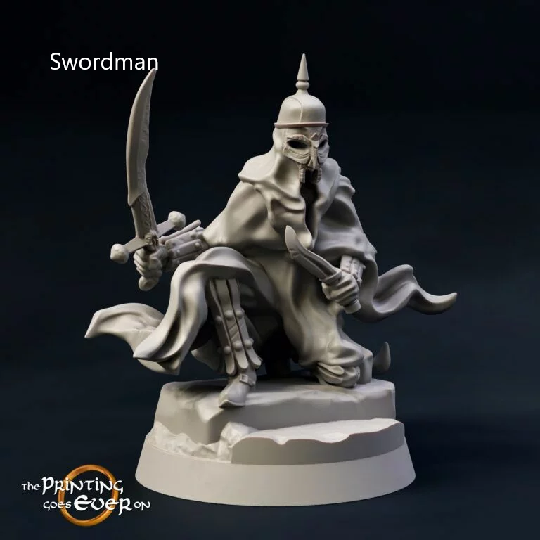 Dark Riders – On Foot | Dark Riders Return | MESBG | The Printing Goes Ever On