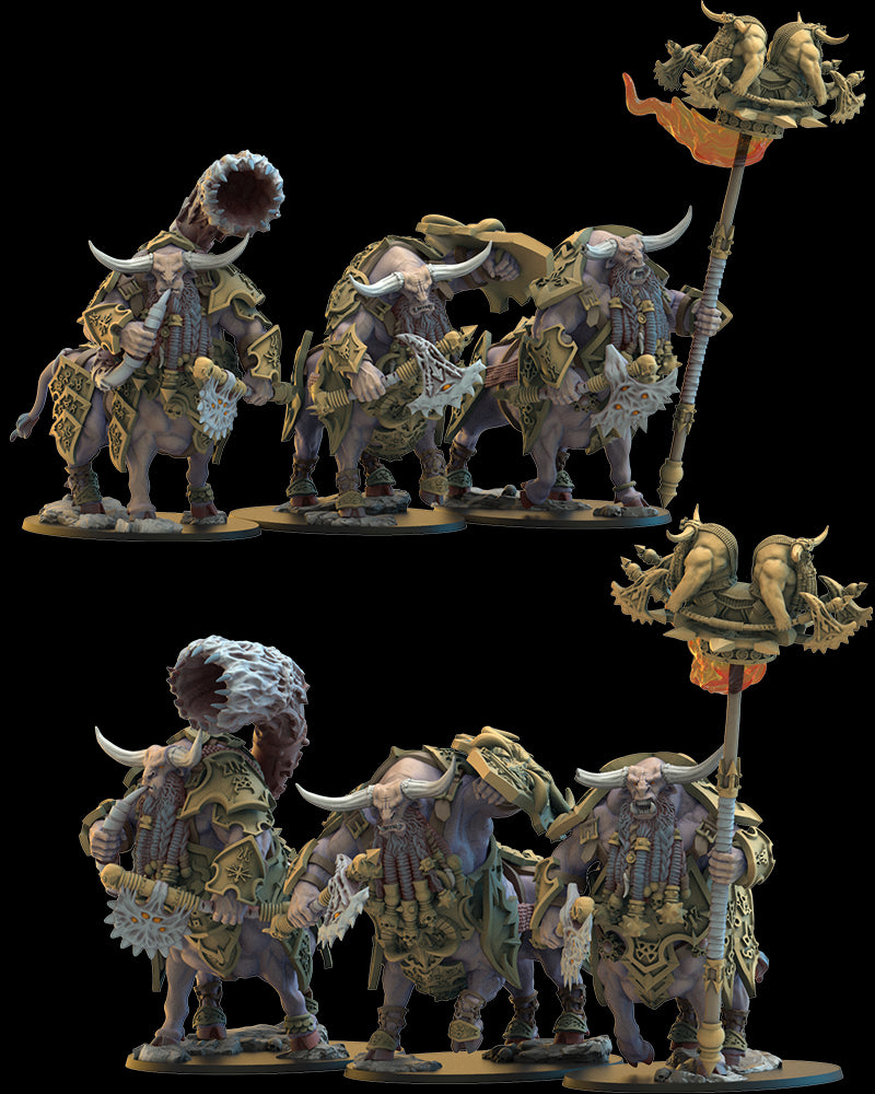 Taurukh Anointed | Infernal Dwarves | Lost Kingdom Miniatures