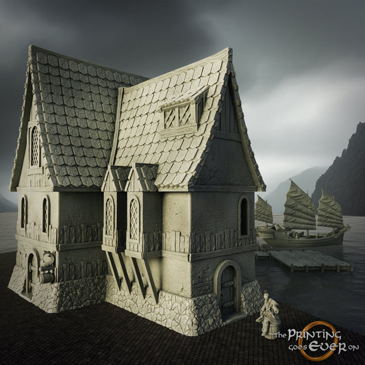 Pirate Tavern Terrain | Pirates of the Eastern Seas | MESBG | The Printing Goes Ever On