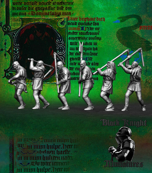 Hussite Taborites (Set A) - Black Knight Miniatures