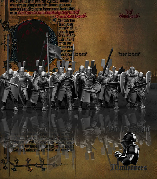Order of Dobrzyn Knights - Black Knight Miniatures