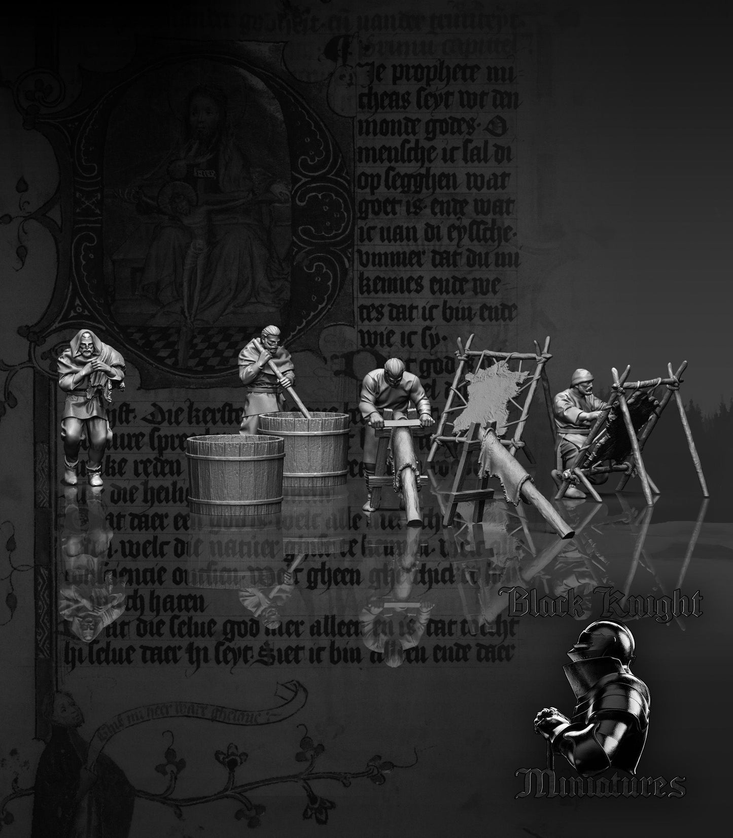 Baltic Leather Tanners - Black Knight Miniatures