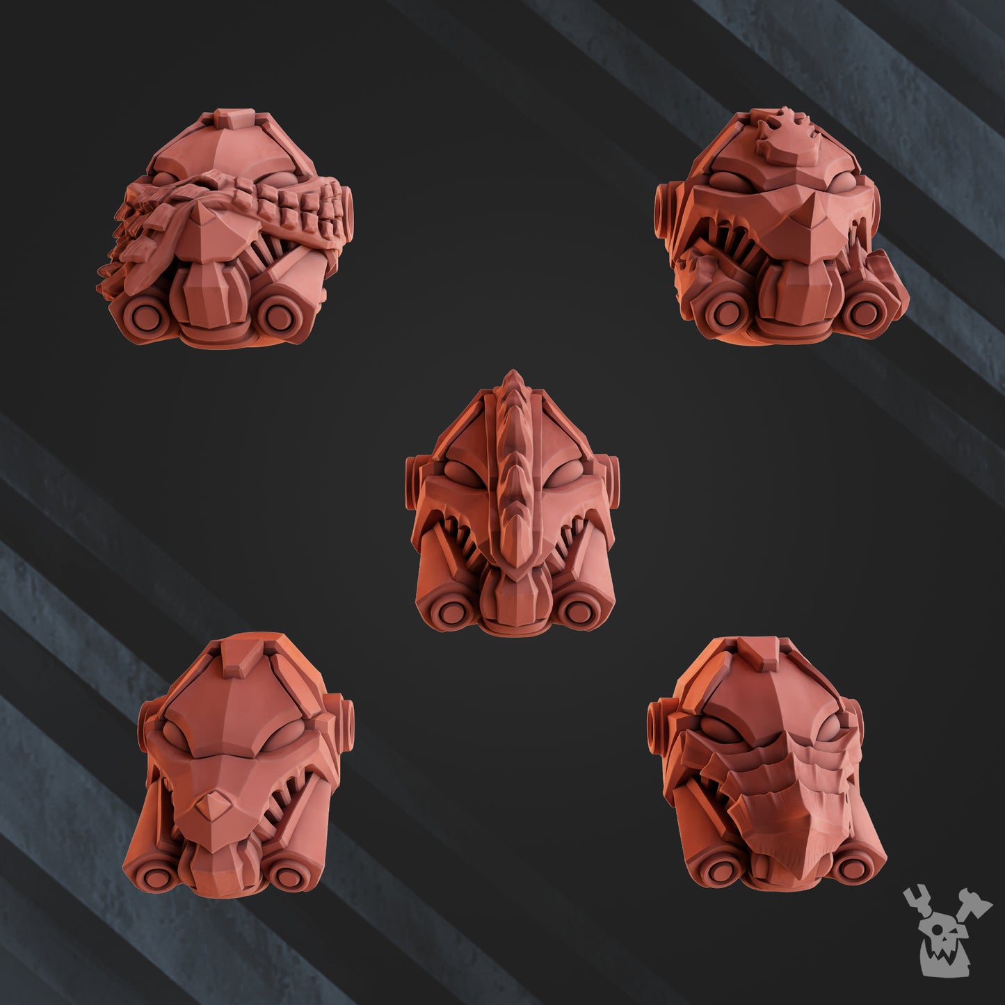 Volcano Armor Bits | Fire Lizards | Dakka Dakka Store
