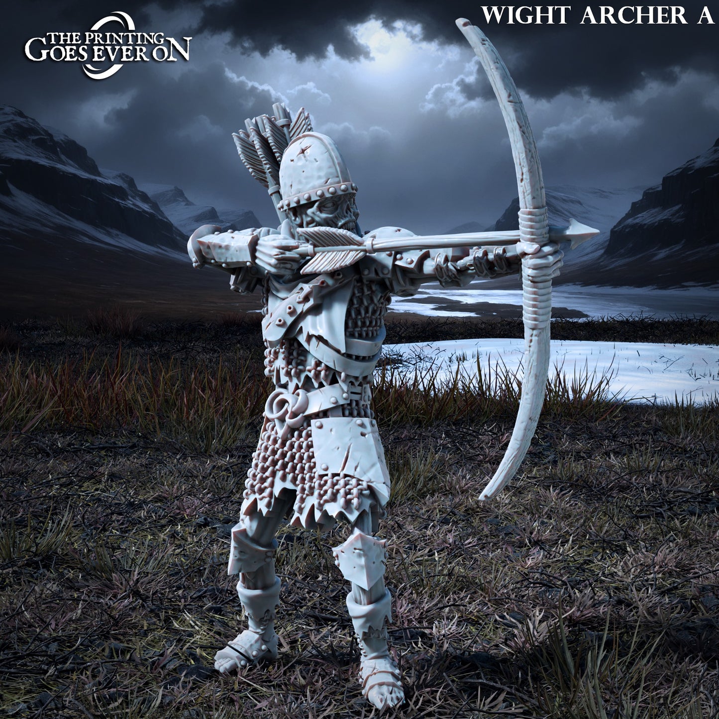 Barrow Wights | Tales of the Northern Kingdom (Forces of Evil) | MESBG | The Printing Goes Ever On