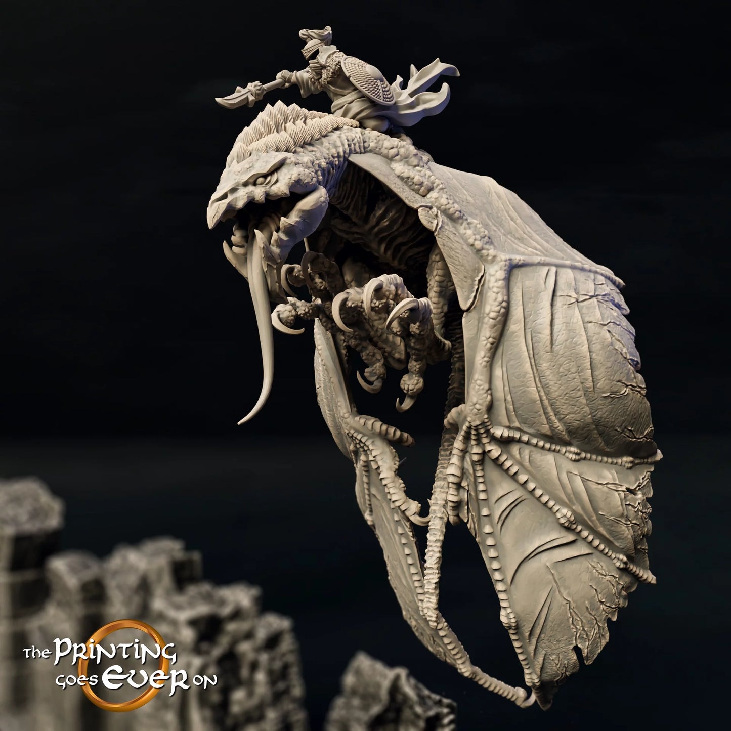Wraithbeast – Version B | Dark Riders Return | The Printing Goes Ever On