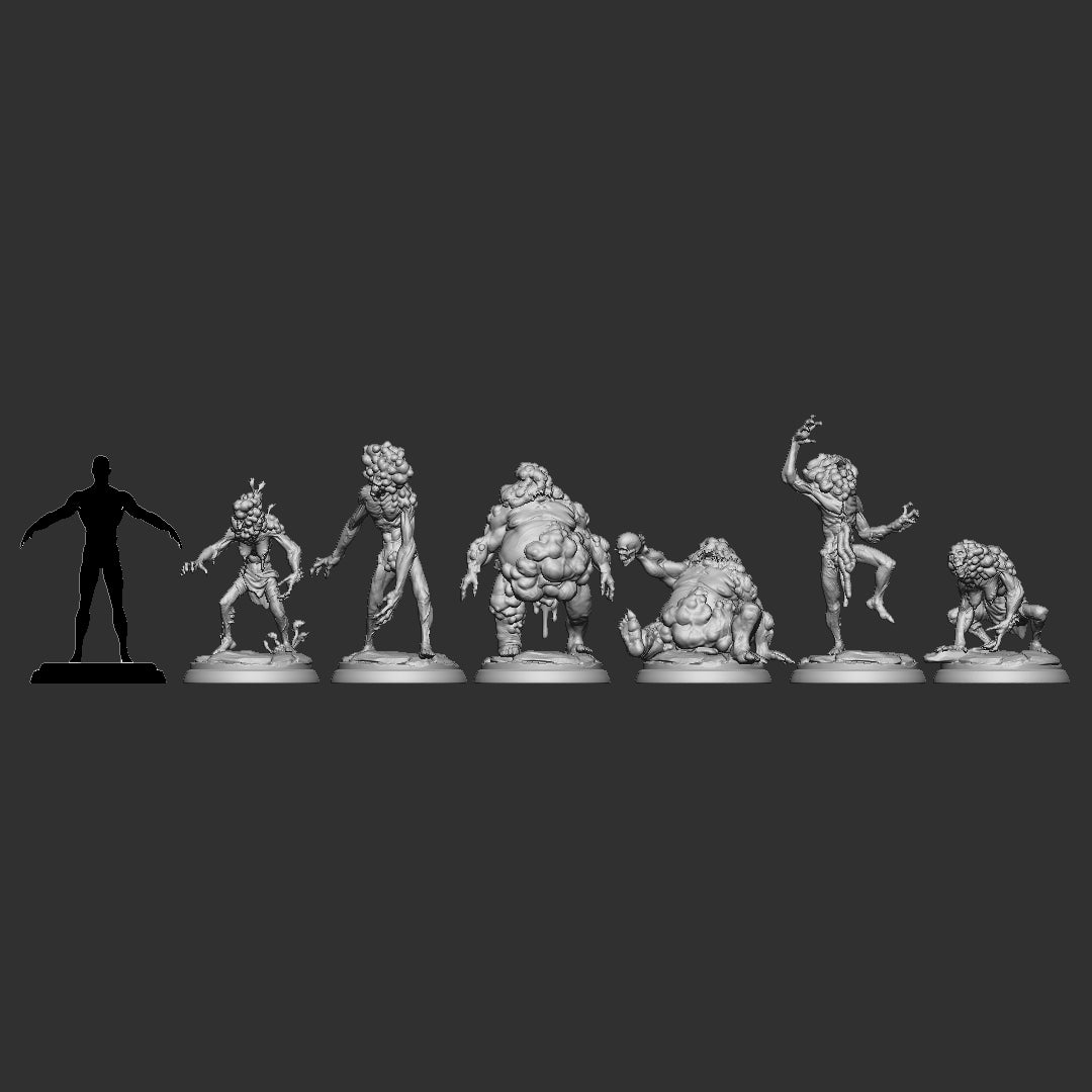Festering Hosts - dimensions sheet