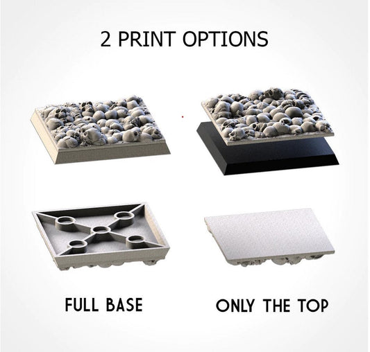 Crystal Bases (Square) | 8K Resin | Txarli Factory