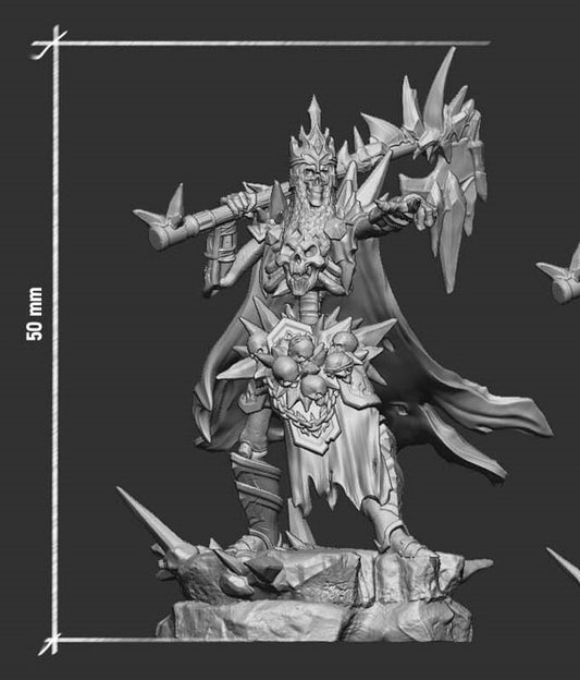 Krovar The Undying | Multiple Scales | Resin 3D Printed Miniature | White Werewolf Tavern