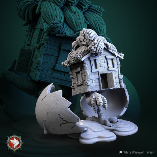 Babkas Baby Hut | Resin 3D Printed Miniature | White Werewolf Tavern | RPG | D&D | DnD