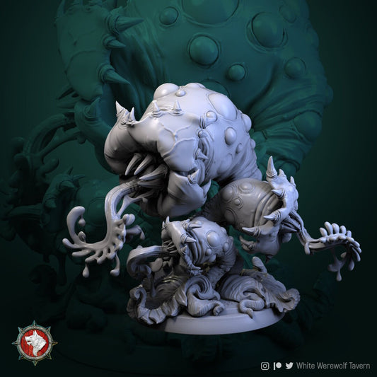 Predatory Flowers Set 2 Miniatures | Multiple Scales | Resin 3D Printed Miniature | White Werewolf Tavern