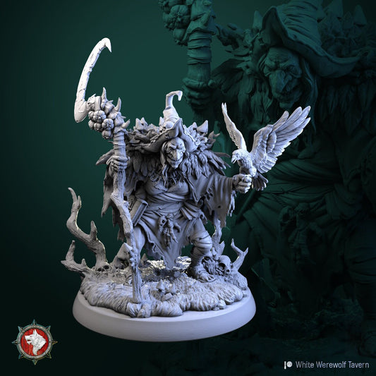 Rotten Peggy | Multiple Scales | Resin 3D Printed Miniature | White Werewolf Tavern | RPG | D&D | DnD