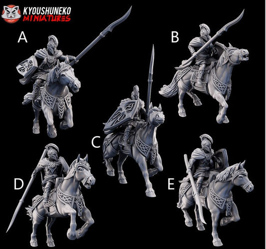 High Elf Silver Helms | Resin 3D Printed Miniatures | Kyoushuneko | Table Top Gaming | RPG | D&D | Pathfinder