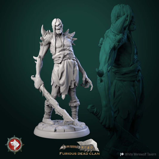 Corrupted orcs | Resin 3D Printed Miniature | White Werewolf Tavern | RPG | D&D | DnD