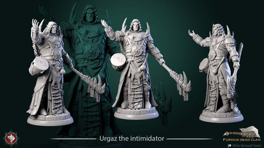 Urgaz The Intimidator | Diorama | Resin 3D Printed Miniature | White Werewolf Tavern | RPG | D&D | DnD