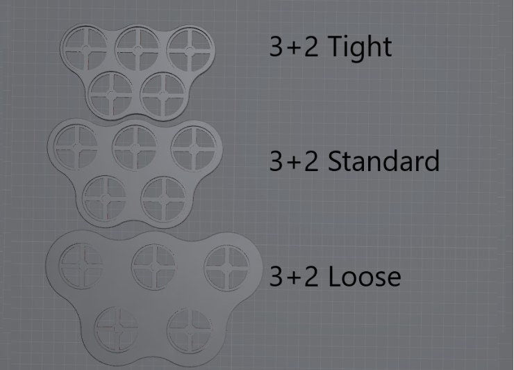 40mm Round Magnet-Ready Movement Trays | PLA+ | Txarli Factory